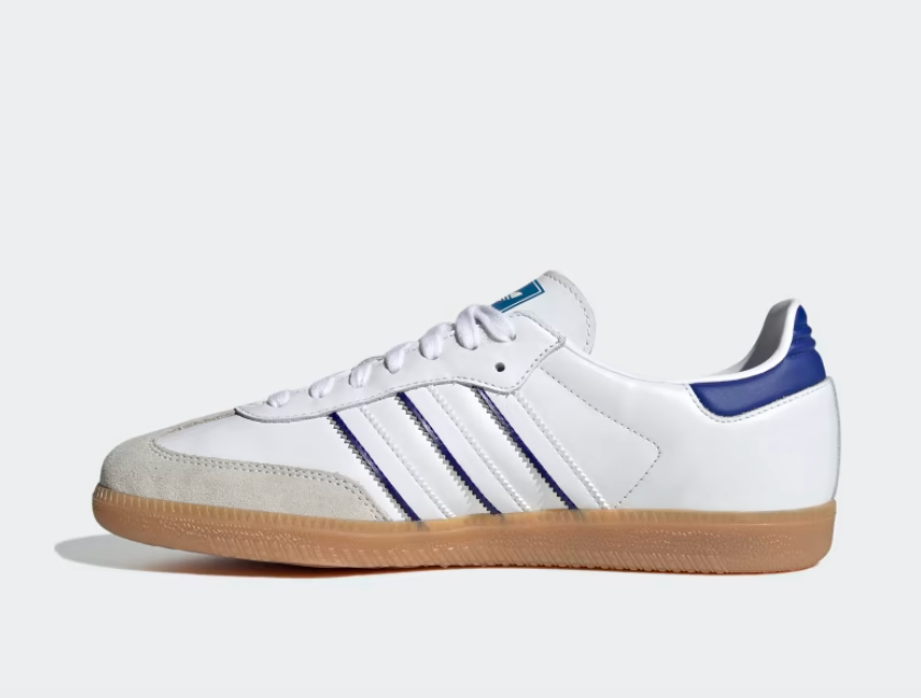 Adidas Originals Samba  Bianco Nuvola / Blu Lucido / Gomma