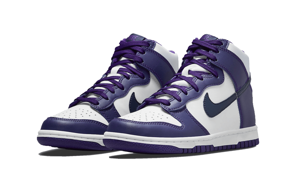 Dunk High Electro Purple Midnight Navy